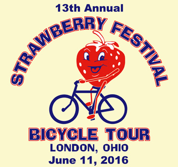 Strawberry Festival Bicycle Tour logo